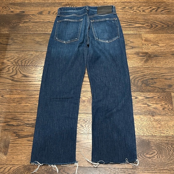 Rag & Bone Straight Leg Button Fly Cropped Jeans - Picture 6 of 9